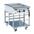 Bain-Marie Wagen 2 × 1/1 GN 2 kW von Combisteel