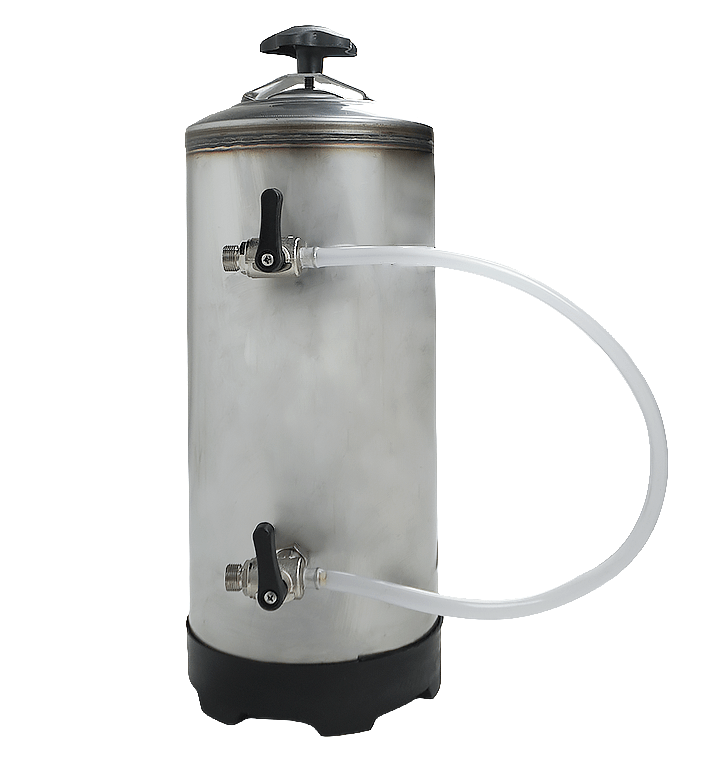 Wasserenthärter / 12 L / manuell / 185 × 185 × 500 mm / Combisteel