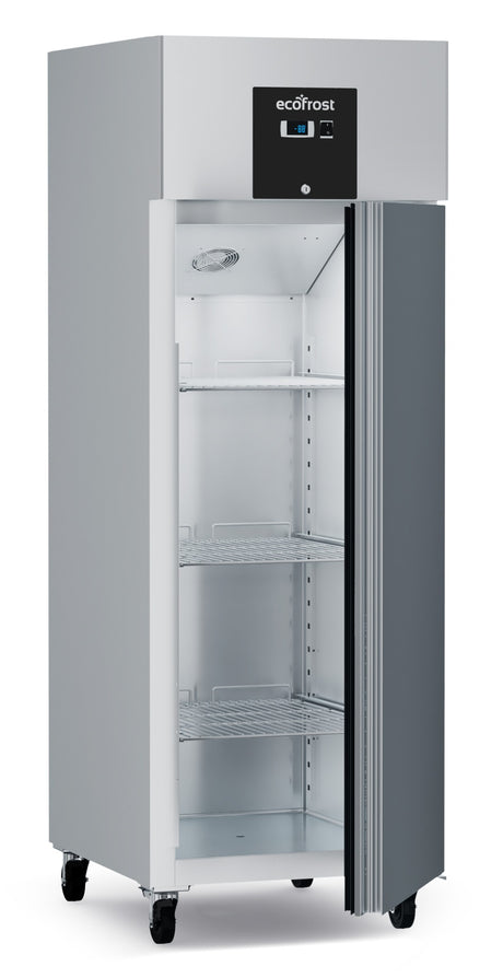 Edelstahl-Tiefkühlschrank RFS 600 L mit Lüfter / Combisteel