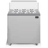 Speiseeisvitrine / Zanzibar / 6 × 7 L / Weiß / 939 × 674 × 935 mm / Combisteel