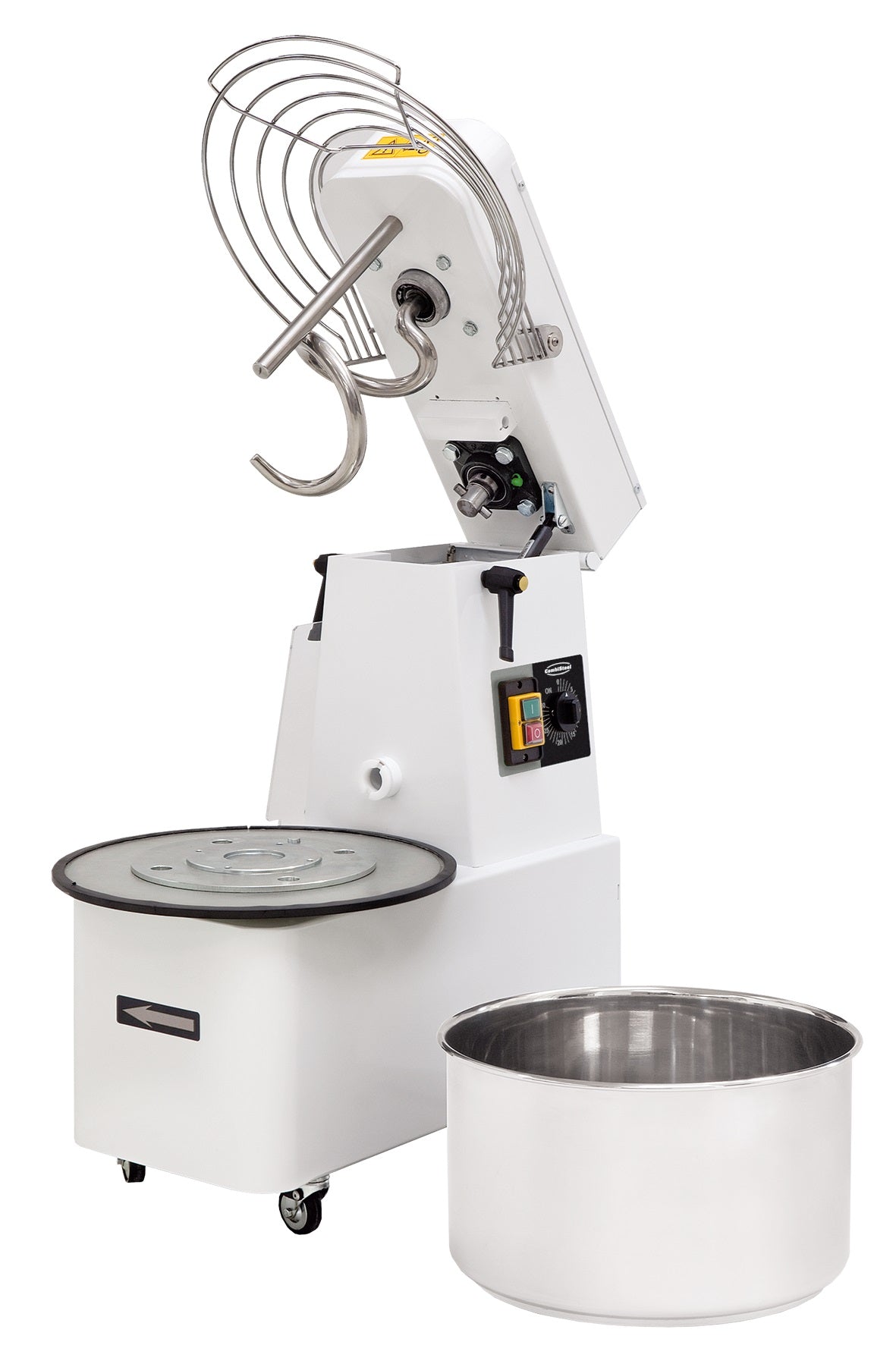 Teigmaschine 22 L mit herausnehmbarer Schüssel von Combisteel