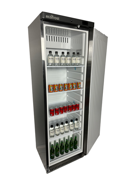 Kühlschrank / Edelstahl / 1 Tür / 600L