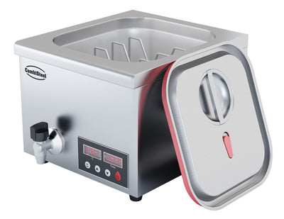 Sous-Vide-Garer / 2/3GN / 16 L / 45-95 °C / 402 × 360 × 300 mm / Combisteel