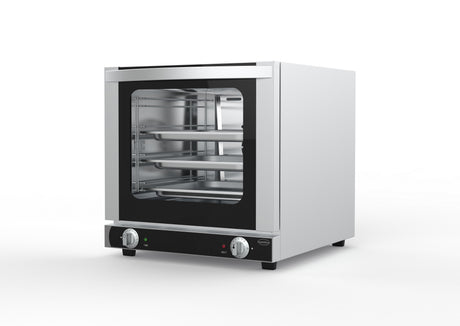 Elektrischer Combisteel Konvektionsofen 4 × 2/3 GN – Ansicht 2