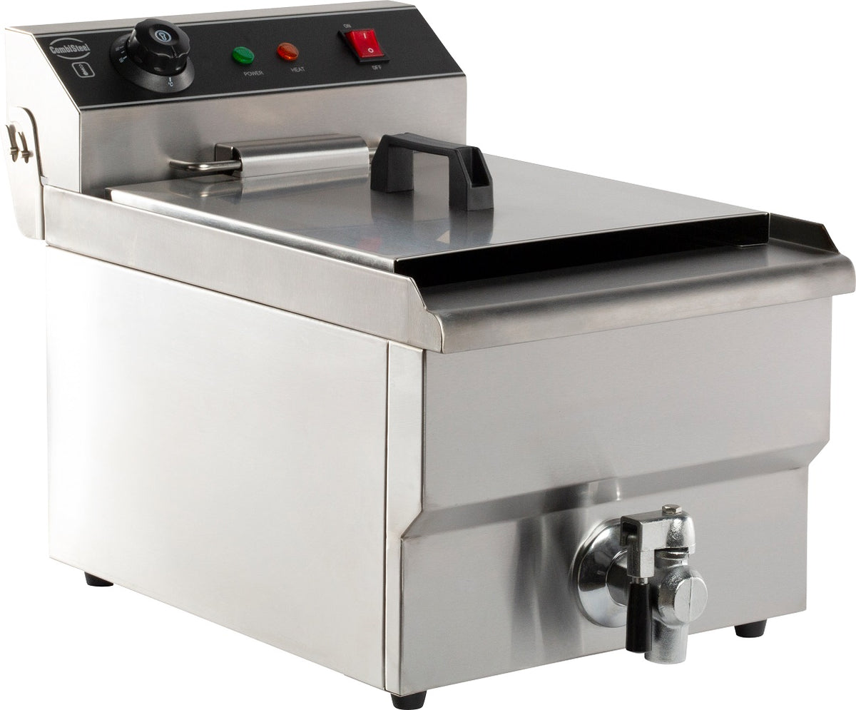 Elektrische Tischfritteuse 1 × 8 L / Combisteel