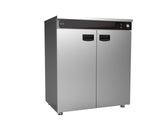 Teller-Wärmeschrank / 750 mm breit / 2 Türen / 90-120 à 32cm diameter Teller / +30 bis +85 °C / 1,2 kW / Combisteel
