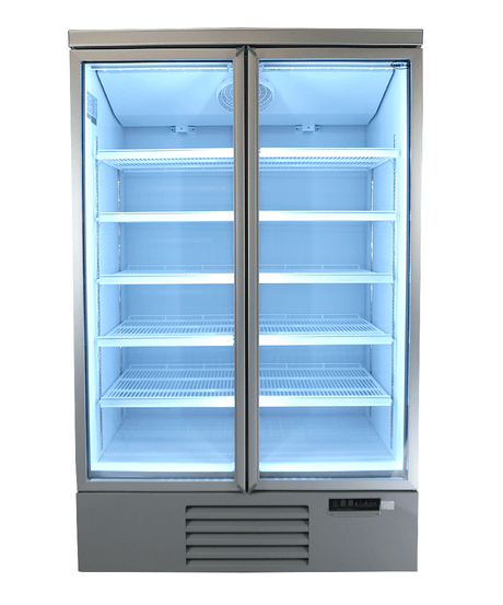 Getränkekühlschrank 2 Glastüren JDE-1000R
