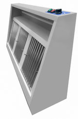 Wandhaube / mit Motor / 1600 × 900 × 450 mm / Combisteel