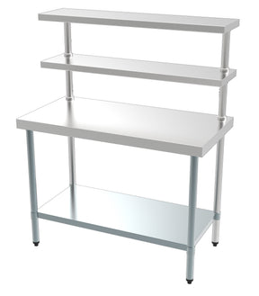 Arbeitsstation mit Grundboden 1200 × 600 mm von Combisteel