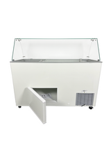 Speiseeisvitrine Java 8 x 5 L / Weiß / Combisteel