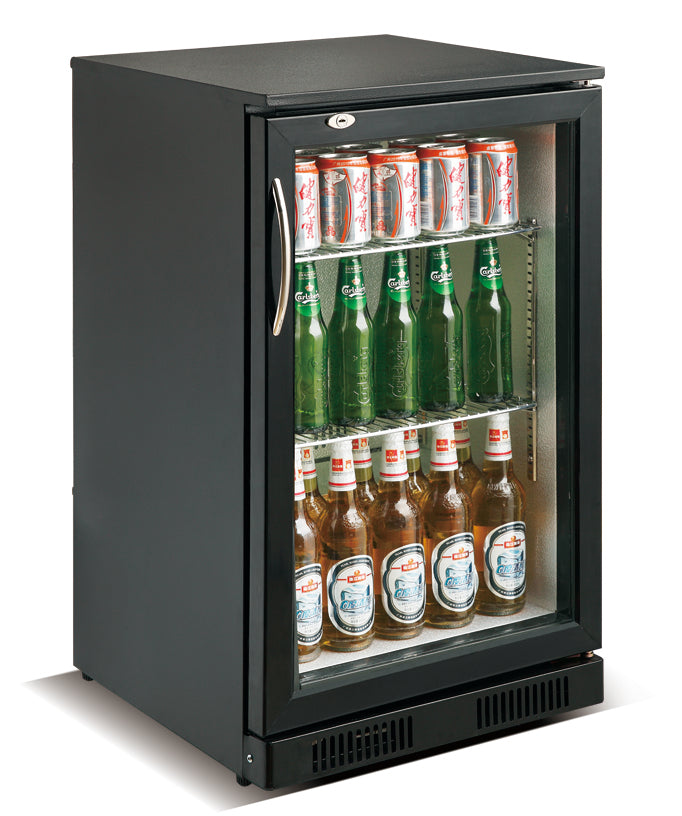 Combisteel Barkühler Schwarz / 1 Tür / 98 Liter