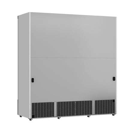 Combisteel / Getränkekühlschrank 3 Glastüren / 1530 L / Silber