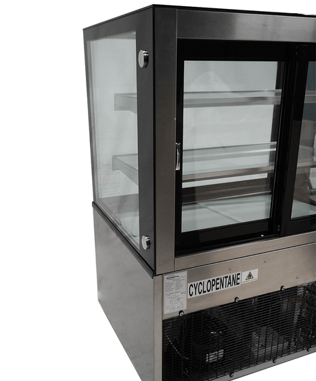 Kühlvitrine für Kuchen und Snacks 270 L
