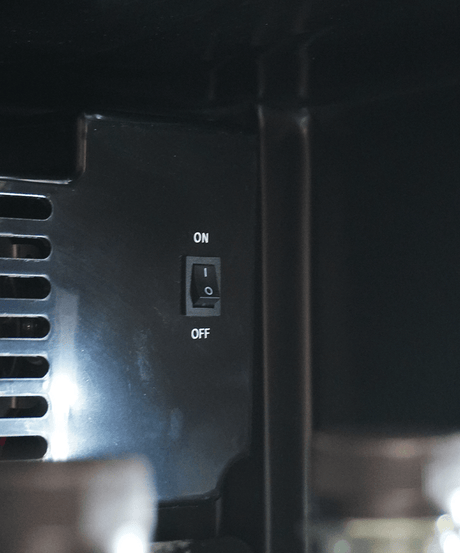 Getränkekühlschrank mit Glastür / 400 L / Schwarz / Combisteel