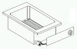 Elektrische Standfritteuse 1 × 10 L 5,5 kW von Combisteel