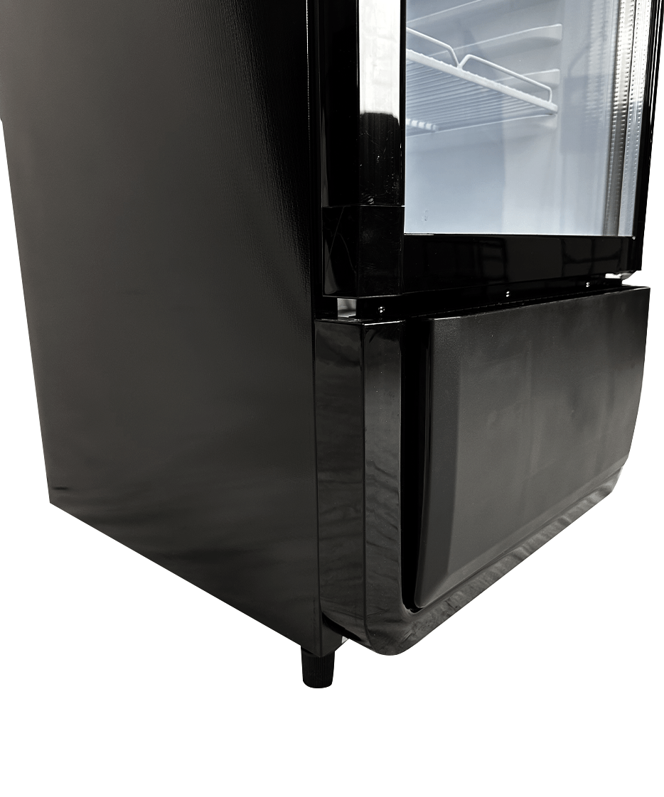 Getränkekühlschrank 1 Glastür Schwarz PIB-280R