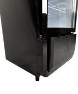 Getränkekühlschrank 1 Glastür Schwarz PIB-280R