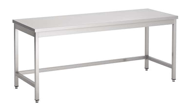 Arbeitstisch ohne Grundboden / 1400 × 600 mm / Combisteel