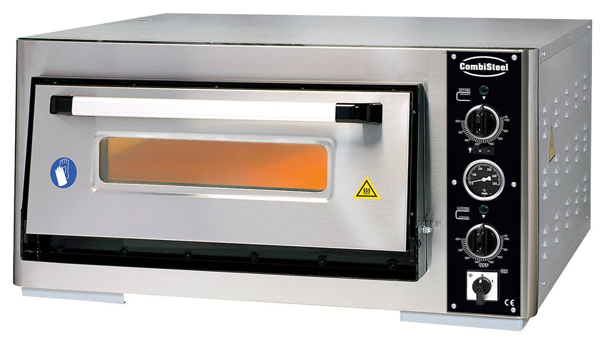 Elektrischer Combisteel Pizzaofen für 4 Pizzen Ø 30 cm