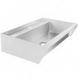 Edelstahl-Handwaschbecken / 600 × 360 × 135 mm / 1 Armaturplatz / Combisteel