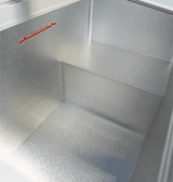 Eistruhe / 336 L / mit Glasschiebedeckel / Lotte / 0/10 | -18/-25 °C / 7086.0030 / Combisteel