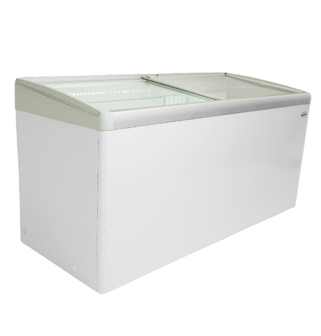 Eistruhe 516 L mit Glasschiebedeckel / Lotte / Combisteel