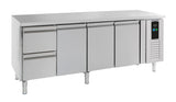 Kühltisch / 700 Serie / Energy Line / 3 Türen + 2 Schubladen / 393 L / Combisteel