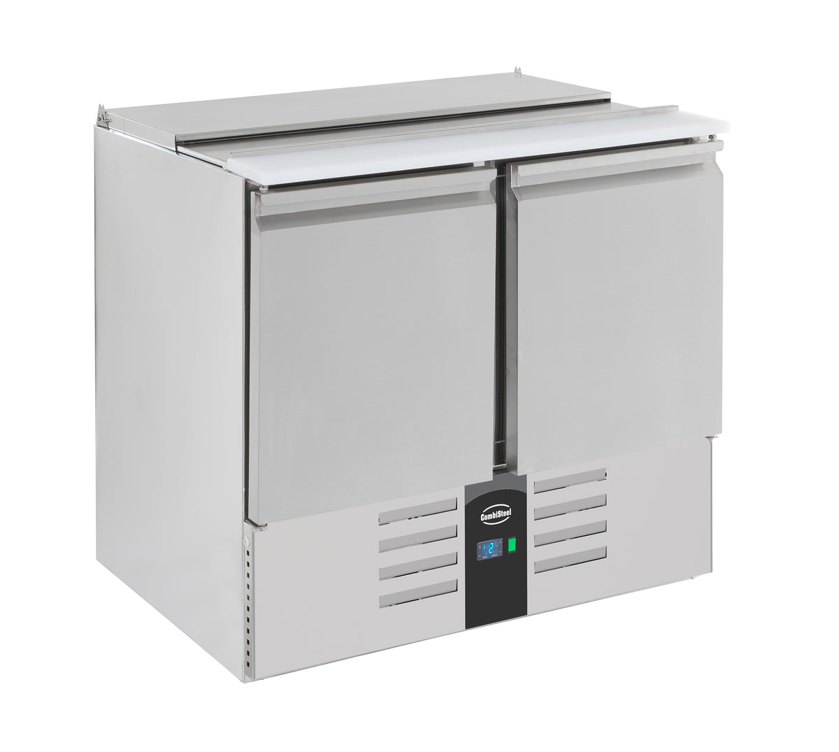 Saladette / 2 Türen / 2,5x 1/1 GN / 230 L netto / Combisteel