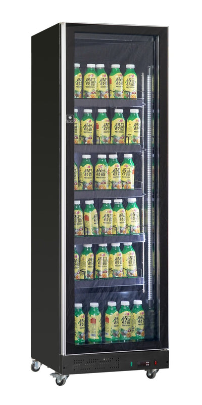 Getränkekühlschrank mit 1 Vollglastür Eco 387 L