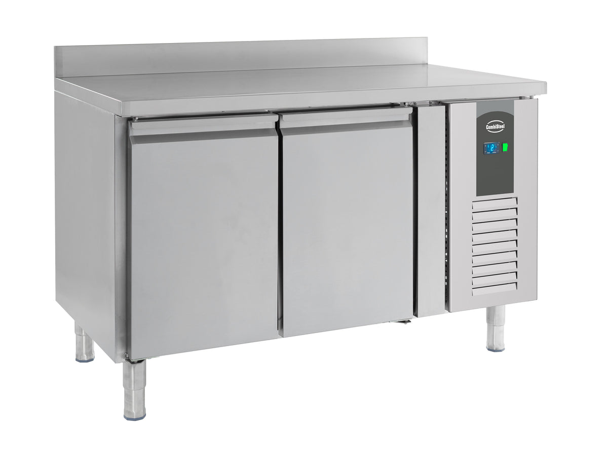 Kühltisch / mit Aufkantung / 2 Türen / Combisteel