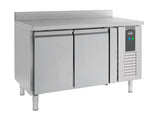 Kühltisch / mit Aufkantung / 2 Türen / Combisteel