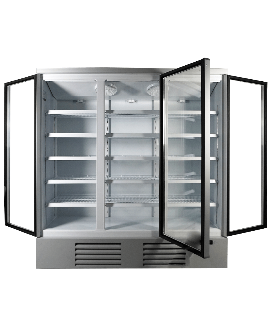 Kühlschrank / 3 Glastüren / JDE-1530R