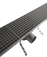 Bodenablauf / 1144 × 200 × 140 mm / Combisteel