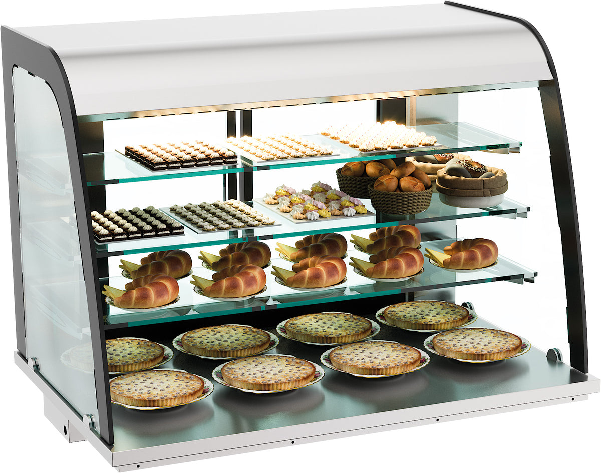 Einbau-Neutralvitrine 140 L offen von Combisteel