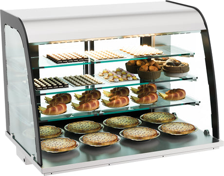 Einbau-Neutralvitrine 140 L offen von Combisteel