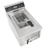 Elektrische Tischfritteuse 1 × 12 L / 6 kW / Combisteel
