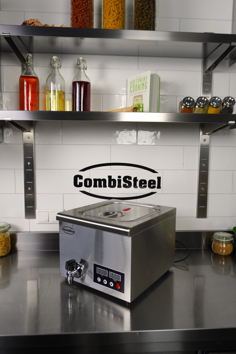 Sous-Vide-Garer / 2/3GN / 16 L / 45-95 °C / 402 × 360 × 300 mm / Combisteel