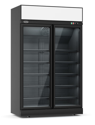 Dondurucu 2 Cam Kapılı Siyah INS-1000F BL
