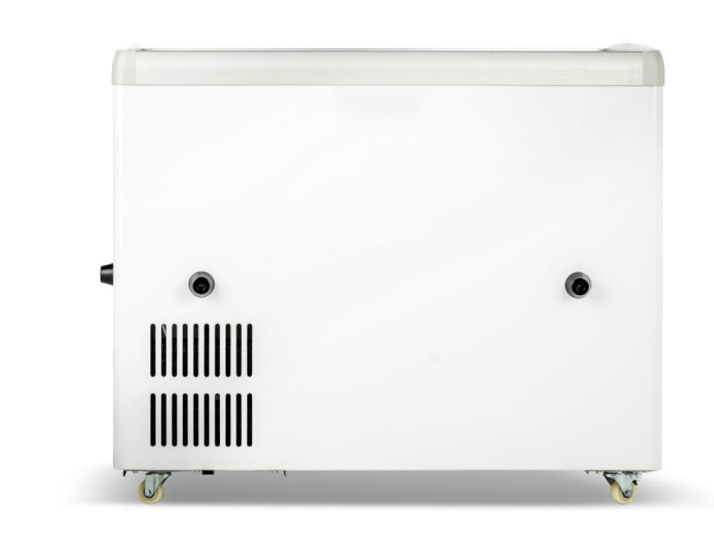 Eistruhe 586 L mit Glasschiebedeckel / Lotte / Combisteel