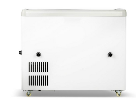Eistruhe 456 L mit Glasschiebedeckel / Lotte / Combisteel