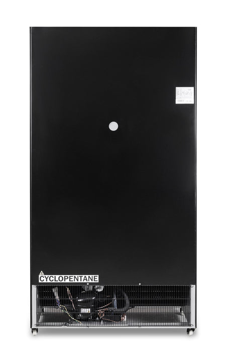 ХЛАДИЛНИК С ПЛЪЗГАЩИ СЕ СТЪКЛЕНИ ВРАТИ BEZ-780 SL ЧЕРЕН