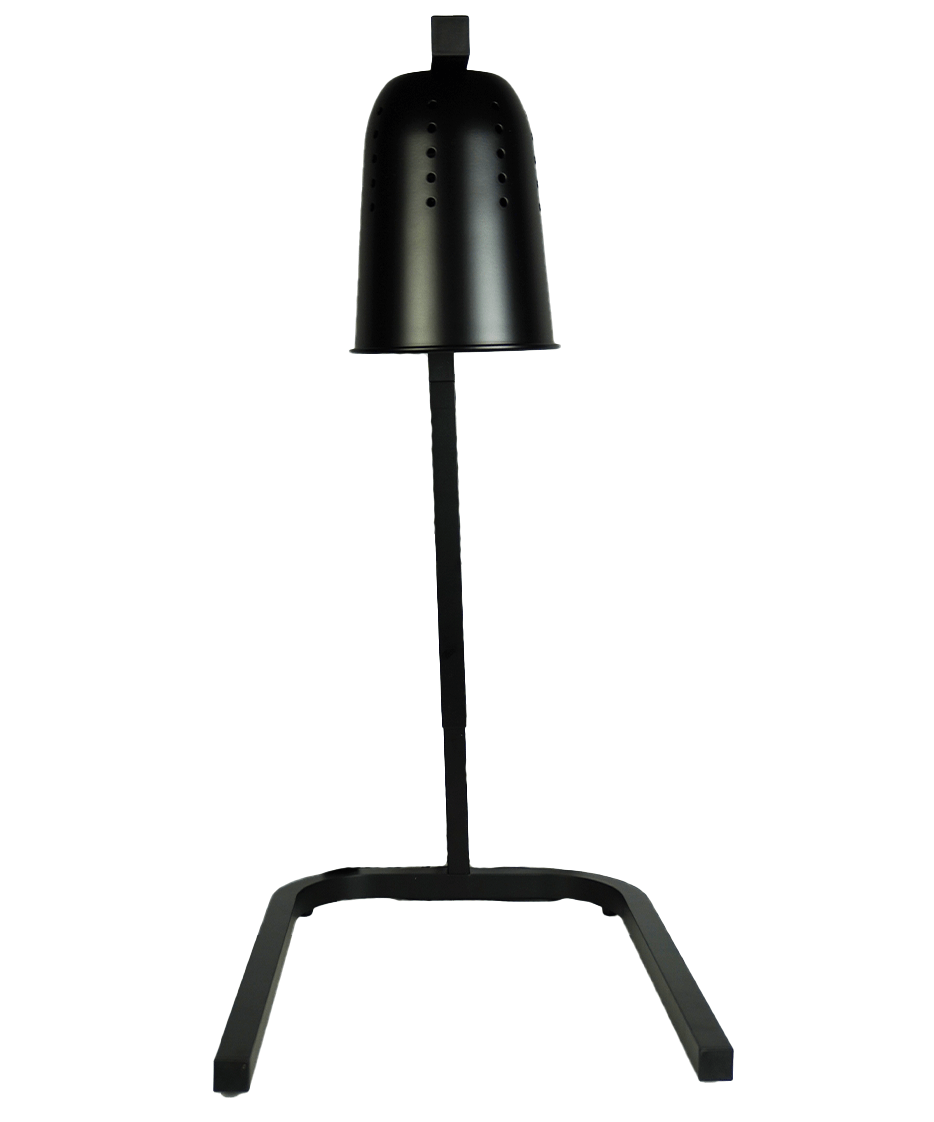 Tisch-Wärmelampe / 2 Lampen / Schwarz / 0,5 kW / 230 V / Combisteel
