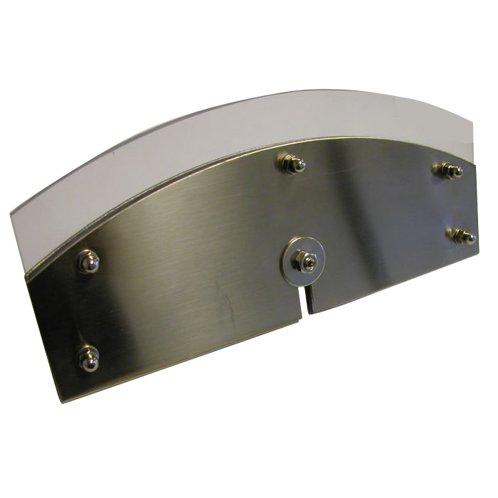 Abstreifschild für Teller / 250 mm / Combisteel