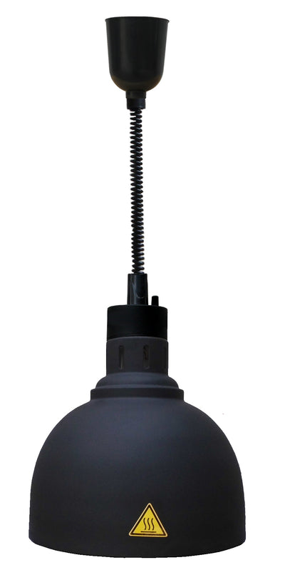Hänge-Wärmelampe / CH-04 / Schwarz / Ø 240 mm / 0,25 kW / 230 V / Combisteel