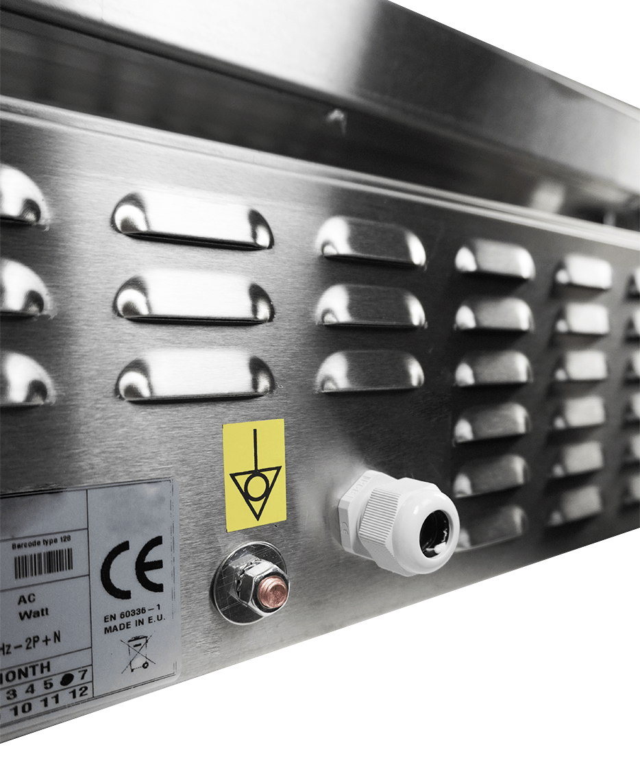 Elektrischer-Wassergrill / 490 mm / 5 kW / 400 V / Combisteel – Wassergrill für professionelle Gastronomie