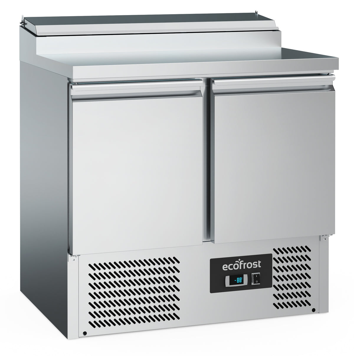 Saladette / 2 Türen / 5x 1/6 GN / 240 L / Combisteel