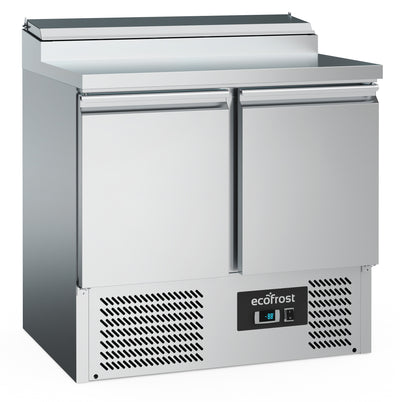 Saladette / 2 Türen / 5x 1/6 GN / 240 L / Combisteel