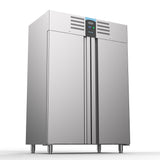 Gewerbetiefkühlschrank Edelstahl 1200 L 2 Türen