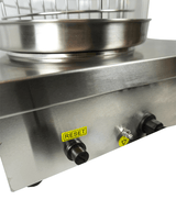Hot-Dog-Wärmer / mit 2 Brotwärmern / 0.5 kW / 387 × 300 × 395 mm / Combisteel