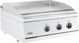 Elektrische Grillplatte BASE 700 / Glatt / 800 mm / 7,2 kW / 400 V / Combisteel – elektrische Grillplatte für Gastronomie
